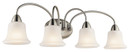 Bathroom Fixtures Four Lights by Kichler ( 12 | 45884NI Nicholson ) 