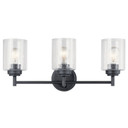 Bathroom Fixtures Three Lights by Kichler ( 12 | 45886BK Winslow ) 