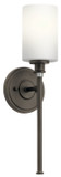 Sconces Single Glass by Kichler ( 12 | 45921OZ Joelson ) 