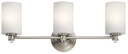 Bathroom Fixtures Three Lights by Kichler ( 12 | 45923NI Joelson ) 