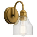 Sconces Single Glass by Kichler ( 12 | 45971NBR Avery ) 