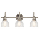 Bathroom Fixtures Three Lights by Kichler ( 12 | 45973NI Avery ) 