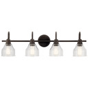 Bathroom Fixtures Four Lights by Kichler ( 12 | 45974OZ Avery ) 