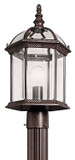 Exterior Post/Pier Head by Kichler ( 12 | 49187TZ Barrie ) 