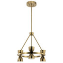 Mid. Chandeliers Metal Shade by Kichler ( 12 | 52417BNBLED Baland ) 