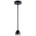 Mini Pendants Metal Shade by Kichler ( 12 | 52419BKLED Baland ) 