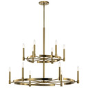 Large Chandeliers Candle by Kichler ( 12 | 52428BNB Tolani ) 