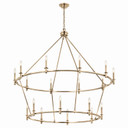 Large Chandeliers Candle by Kichler ( 12 | 52708CPZ Carrick ) 