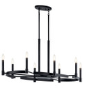 Linear/Island 4 Light + by Kichler ( 12 | 52429BK Tolani ) 