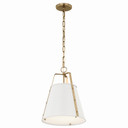 Pendants Metal Shade by Kichler ( 12 | 52710WH Etcher ) 