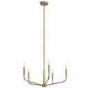 Mid. Chandeliers Candle by Kichler ( 12 | 52717CPZ Madden ) 