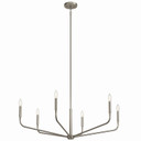 Large Chandeliers Candle by Kichler ( 12 | 52719NI Madden ) 