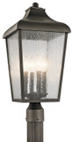 Exterior Post/Pier Head by Kichler ( 12 | 49739OZ Forestdale ) 