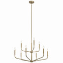 Mid. Chandeliers Candle by Kichler ( 12 | 52720CPZ Madden ) 