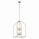 Foyer/Hall Lanterns Open Frame by Kichler ( 12 | 52723CPZ Madden ) 