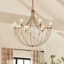 Mid. Chandeliers Candle by Kichler ( 12 | 52462CHZ Topiary ) 