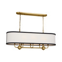 Linear/Island Drum Shade by Kichler ( 12 | 52467NBR Heddle ) 