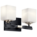 Bathroom Fixtures Two Lights by Kichler ( 12 | 55001BK Marette ) 