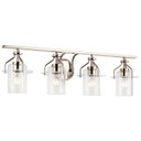 Bathroom Fixtures Four Lights by Kichler ( 12 | 55080PN Everett ) 