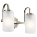 Bathroom Fixtures Two Lights by Kichler ( 12 | 55086NI Kennewick ) 