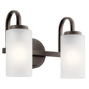 Bathroom Fixtures Two Lights by Kichler ( 12 | 55086OZ Kennewick ) 