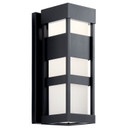 Exterior Wall Mt./Flush by Kichler ( 12 | 59036BKLED Ryler ) 