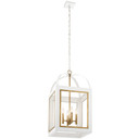Foyer/Hall Lanterns Open Frame by Kichler ( 12 | 52029WHNBR Vath ) 