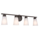 Bathroom Fixtures Four Lights by Kichler ( 12 | 55122OZ Stamos ) 