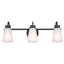 Bathroom Fixtures Three Lights by Kichler ( 12 | 55126BK Erma ) 
