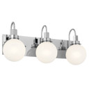 Bathroom Fixtures Three Lights by Kichler ( 12 | 55151CH Hex ) 