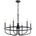 Mid. Chandeliers Candle by Kichler ( 12 | 52304BK Capitol Hill ) 