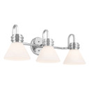 Bathroom Fixtures Three Lights by Kichler ( 12 | 55155CH Farum ) 