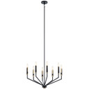 Mid. Chandeliers Candle by Kichler ( 12 | 52349BK Armand ) 
