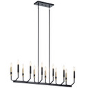 Linear/Island 4 Light + by Kichler ( 12 | 52350BK Armand ) 