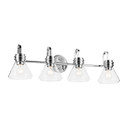 Bathroom Fixtures Four Lights by Kichler ( 12 | 55156CHCLR Farum ) 