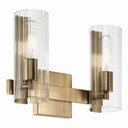 Bathroom Fixtures Two Lights by Kichler ( 12 | 55167CPZ Jemsa ) 
