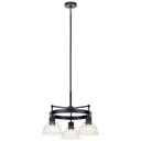 Mini Chandeliers Glass Shade by Kichler ( 12 | 52402BK Eastmont ) 