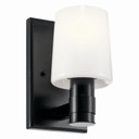 Sconces Single Glass by Kichler ( 12 | 55174BK Adani ) 