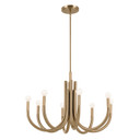 Mid. Chandeliers Candle by Kichler ( 12 | 52550CPZ Odensa ) 