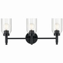 Bathroom Fixtures Three Lights by Kichler ( 12 | 55185BK Madden ) 