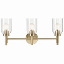 Bathroom Fixtures Three Lights by Kichler ( 12 | 55185CPZ Madden ) 