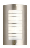Exterior Wall Mt./Flush by Kichler ( 12 | 6048NI Newport ) 