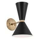 Sconces Directional/Cylinder by Kichler ( 12 | 52570CPZBK Phix ) 