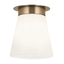 Flush Mounts Glass Down by Kichler ( 12 | 52585CPZ Albers ) 