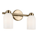Bathroom Fixtures Two Lights by Kichler ( 12 | 55201CPZ Shae ) 