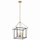 Foyer/Hall Lanterns Open Frame by Kichler ( 12 | 52626CPZ Eisley ) 