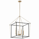Foyer/Hall Lanterns Open Frame by Kichler ( 12 | 52627CPZ Eisley ) 