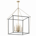 Foyer/Hall Lanterns Open Frame by Kichler ( 12 | 52628CPZ Eisley ) 