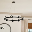 Mid. Chandeliers Ring/Halo by Kichler ( 12 | 52642BK Palta ) 