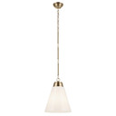 Pendants Glass Down by Kichler ( 12 | 52662CPZ Marsailli ) 